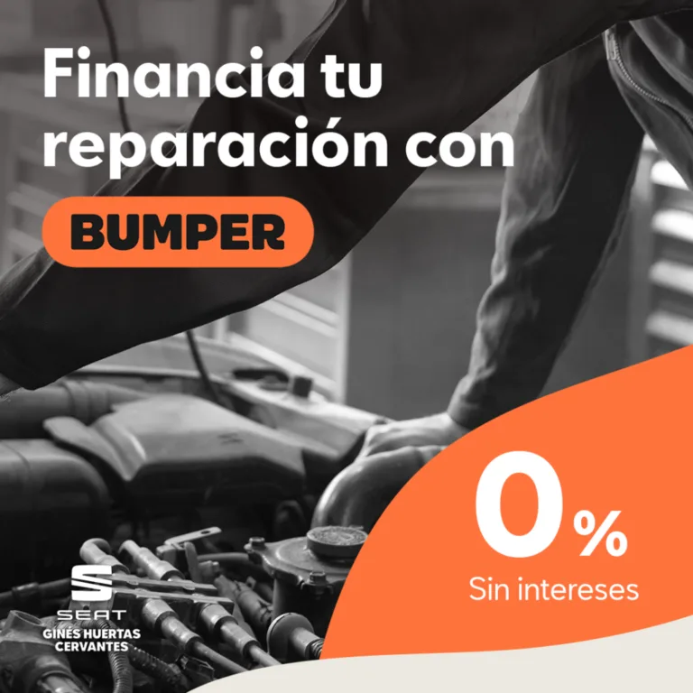 Financia tu reparación con BUMPER